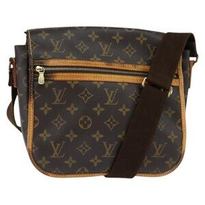 Authentic LOUIS VUITTON Monogram Messenger Bosphore PM Shoulder Bag M40106 LV